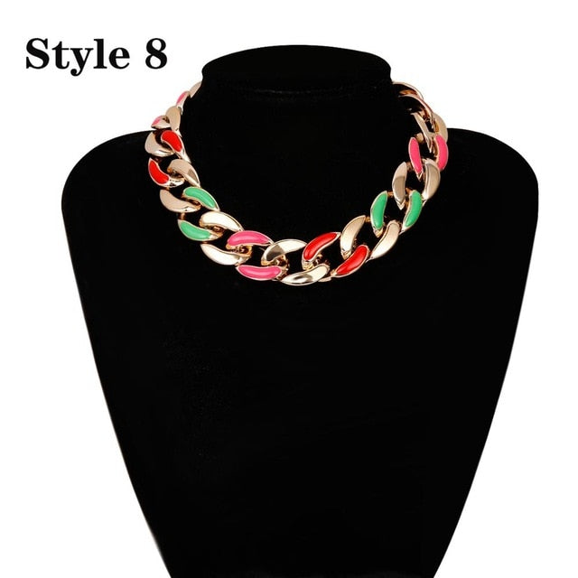 Miami Nights Choker Necklace