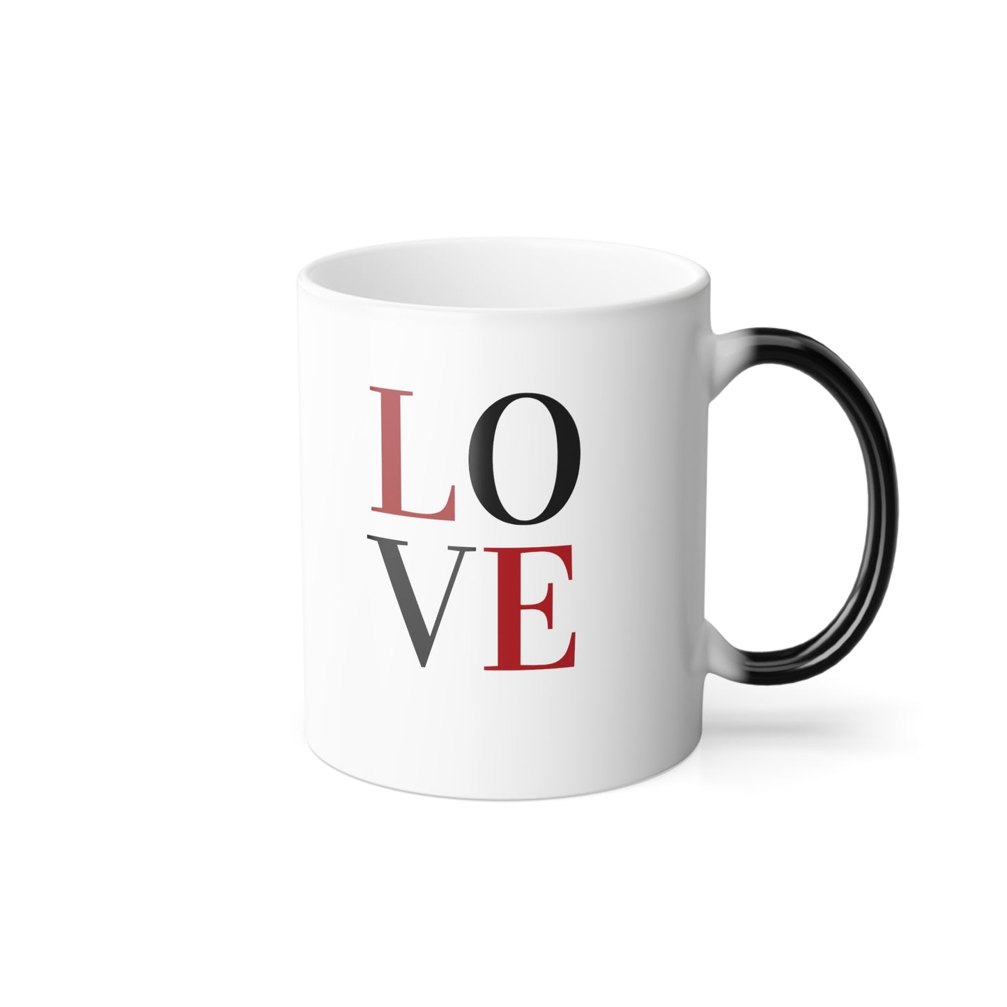 LOVE Color Morphing Mug