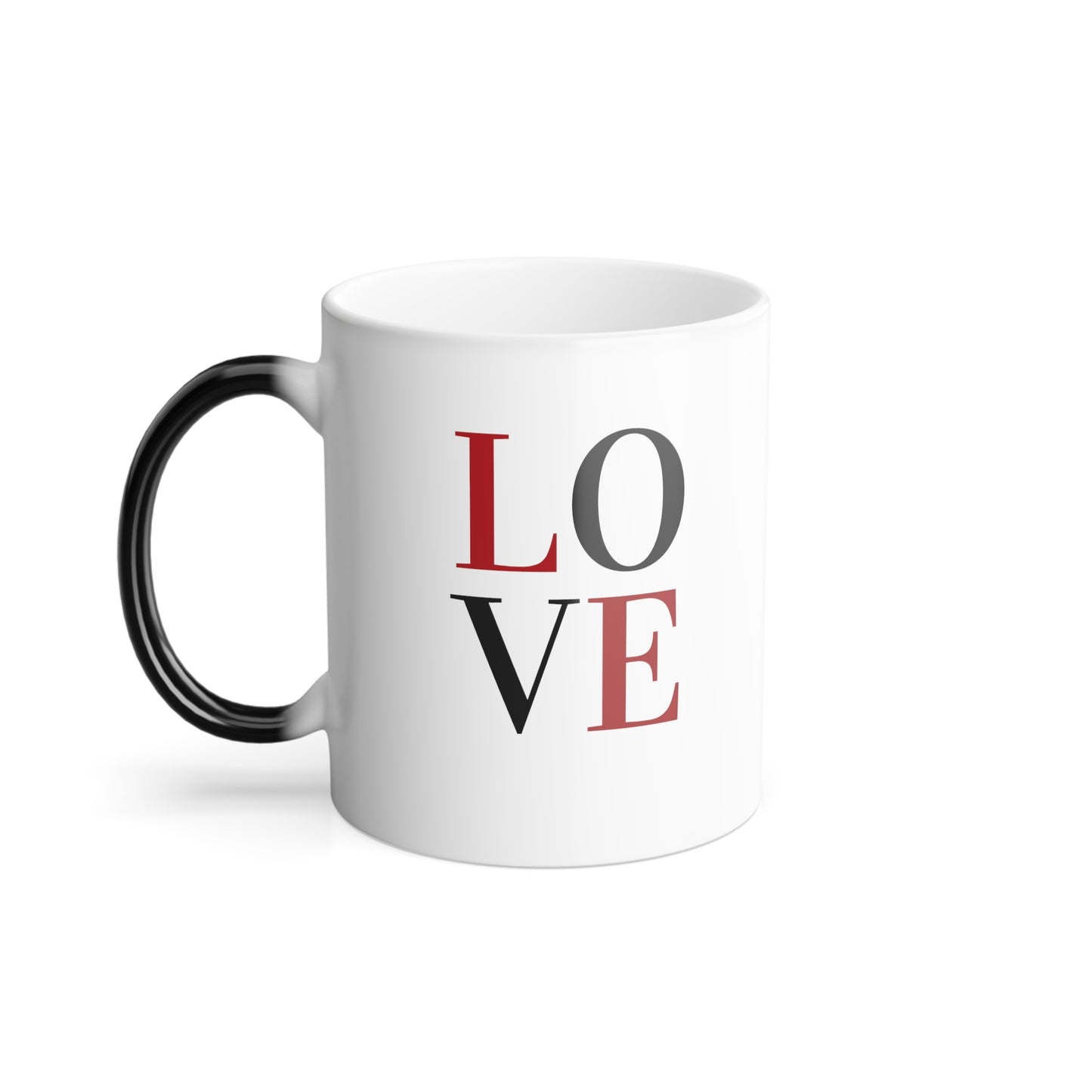 LOVE Color Morphing Mug